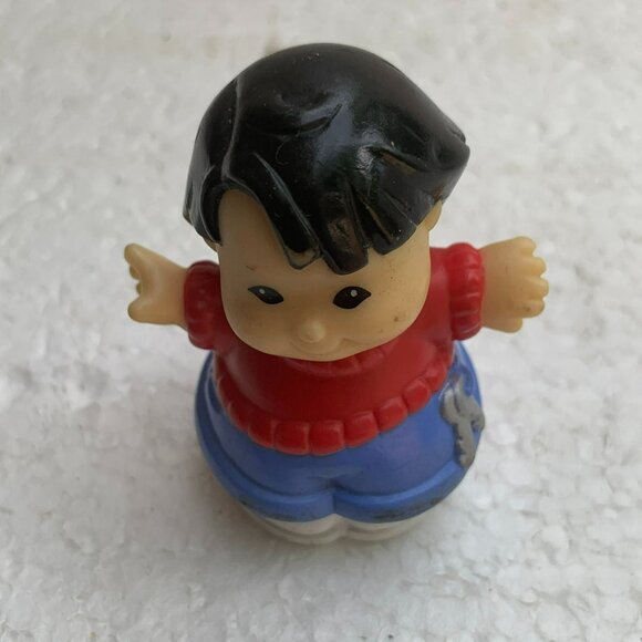 Vintage Fisher Price Asian Boy - From The Main Street Play Set - 1998 - Picture 3 of 8